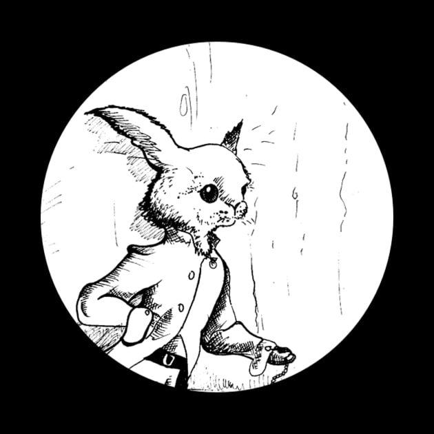 posh rabbit drawing - fantasy inspired art and designs by STearleArt