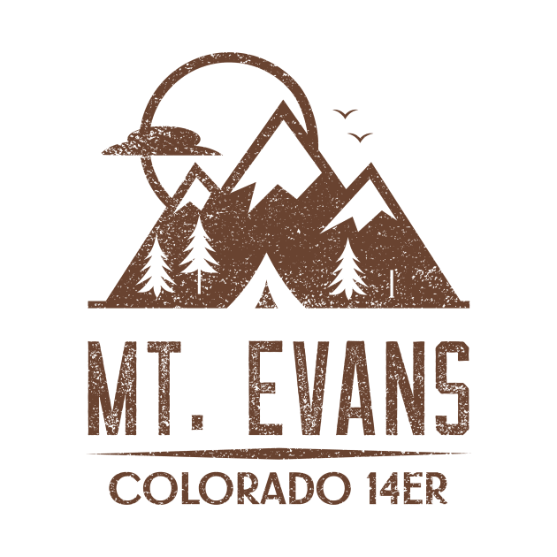 MOUNT EVANS COLORADO 14ER by Cult Classics