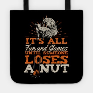 Funny Squirrel Animal Lover Gift Tote