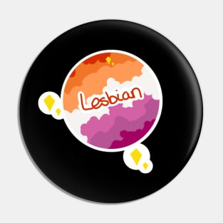 Pride Planet - Lesbian Pin