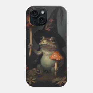 The mushroom frog Phone Case