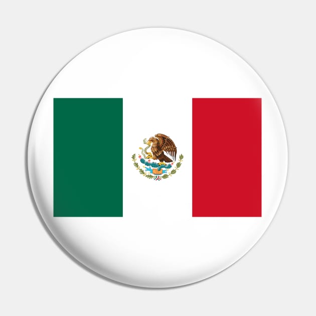 Flag of Mexico Pin by COUNTRY FLAGS