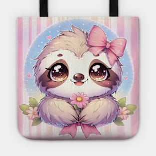 Adorable Kawaii Sloth Tote