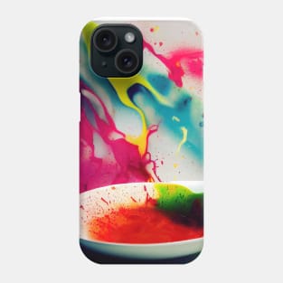 Paint brush artistic design Phone Case