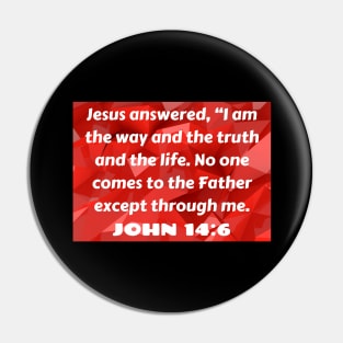 Bible Verse John 14:6 Pin