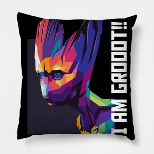 I am Groot Pillow