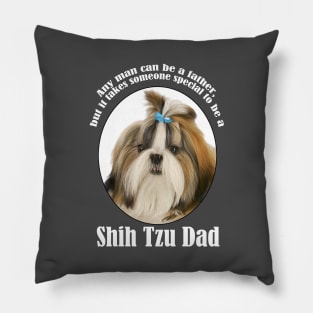 Shih Tzu Dad Pillow