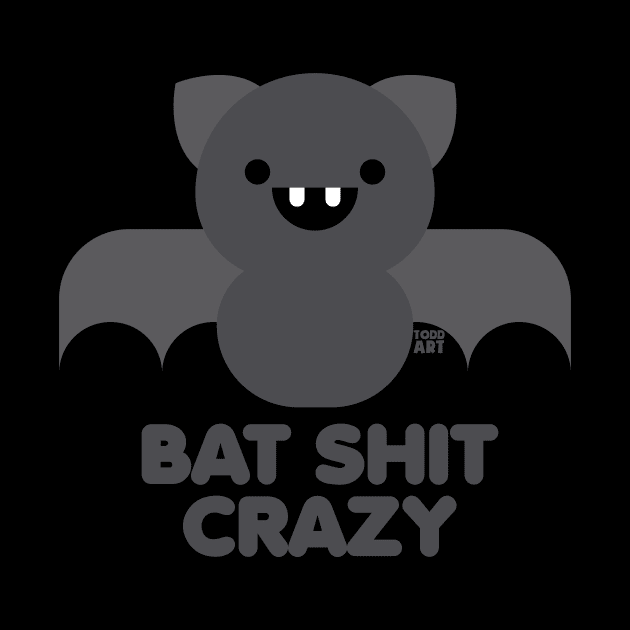 BAT SHIT by toddgoldmanart