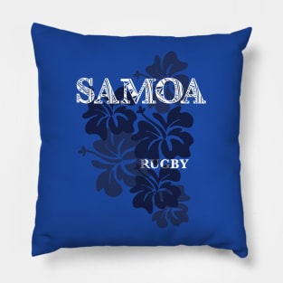 Samoa Rugby Fan Memorabilia Pillow