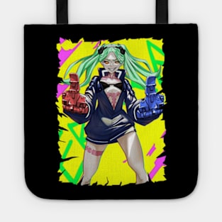 GUN REBECCA FRIEND ANIME MERCHANDISE Tote