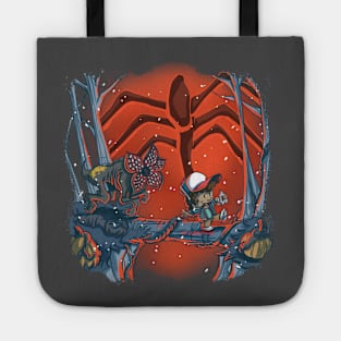 Dustin and Dart Stranger Things 2 Tote