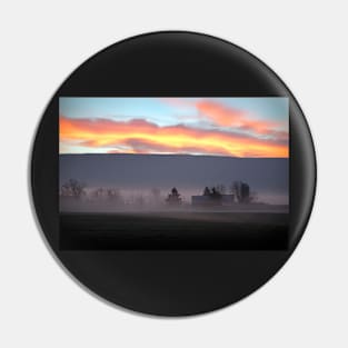 Sunrise over the Blue Ridge Mountains Pin