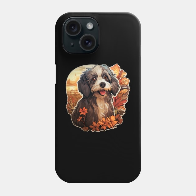 Havanese Dog Flower Phone Case by Paul Walls