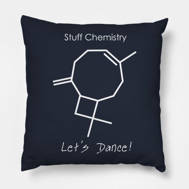 Stuff Chemistry. Let's Dance! Pillow by blueshift