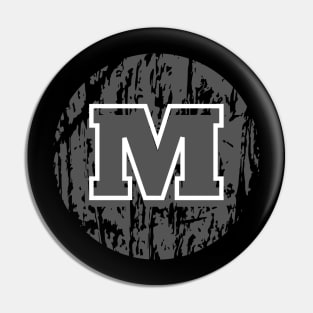 Letter M Pin