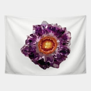 Purple Geode Tapestry