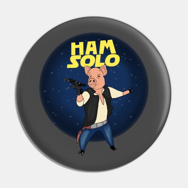 Ham Solo Pin by mailshansen