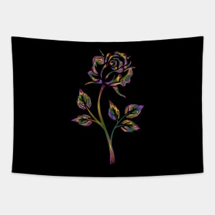 Rose abstract Tapestry