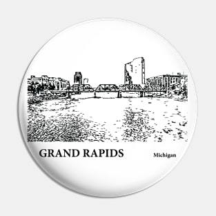 Grand Rapids - Michigan Pin