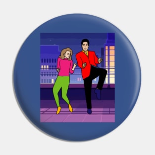 Couple Dancing Romantic Dance Pin