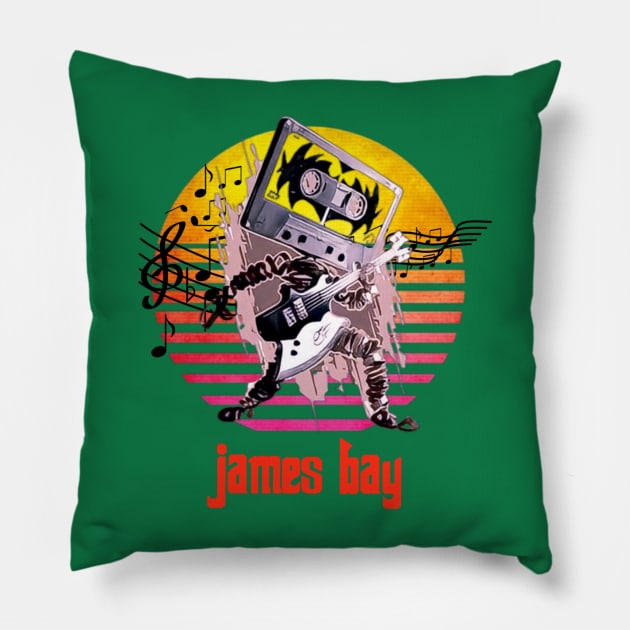 James bay vintage Pillow by Homedesign3