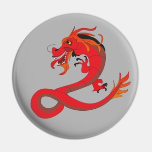 Red Dragon Pin