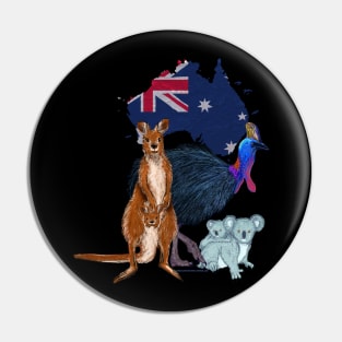 Save Australia's Animals Pin