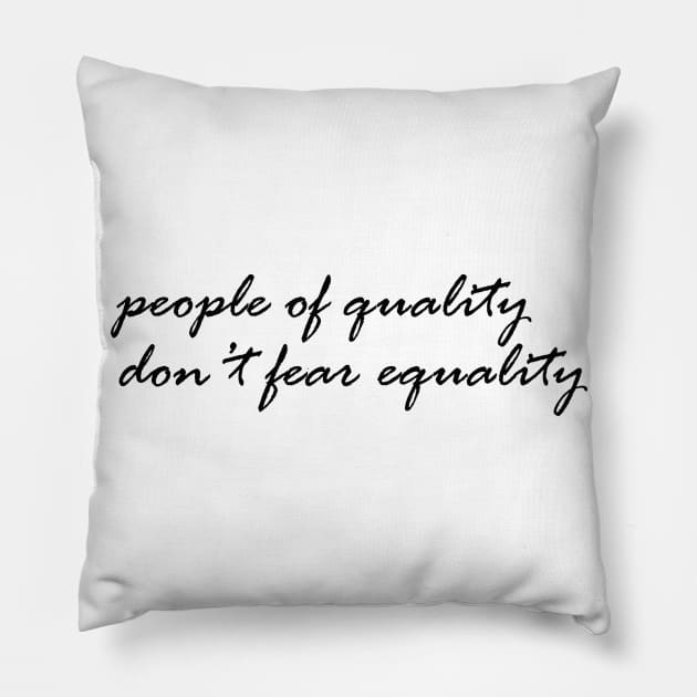 People of Equality II Pillow by jabrittz