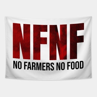 No Farmers No Food Design Tapestry