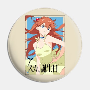 Asuka Langley - Neon Genesis Evangelion Pin