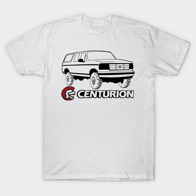 ford bronco centurion w tires black print ford bronco t shirt teepublic