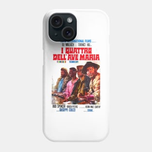 Vintage Western Movie Poster - Aces High Phone Case