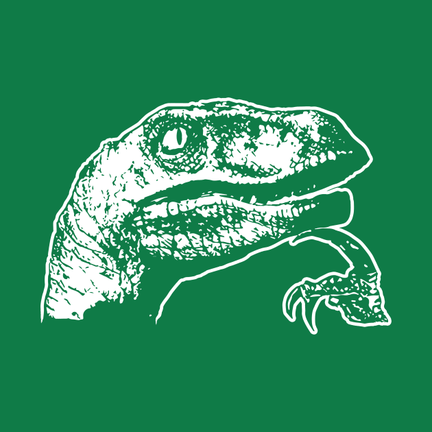 Philosoraptor Meme T-Shirt by dumbshirts