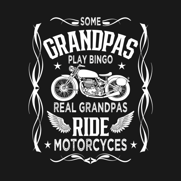 Some grandpas play bingo real grandpas ride motorcycle by TEEPHILIC