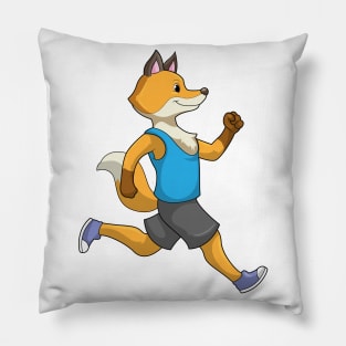 Fox as Runner at Running Pillow