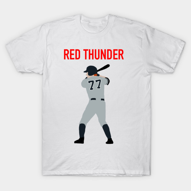 red yankees shirt