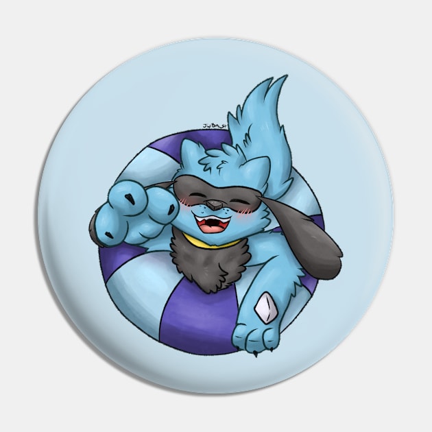 Swimmer boi (Fox) Pin by JwBASH