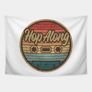 Hop Along Retro Cassette Circle Tapestry