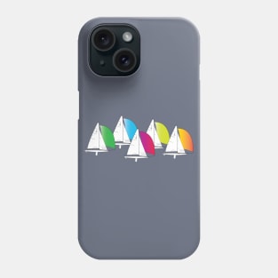 I-20 Scow Sailboats Racing Phone Case