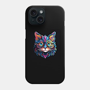 Colourful Cat Phone Case