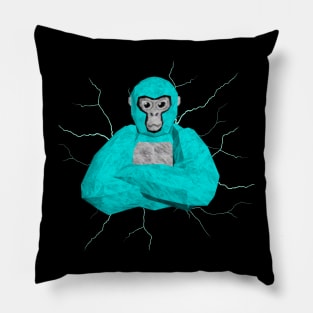 Gorilla Tag PFP Monke Merch VR Gamer Gift Pillow