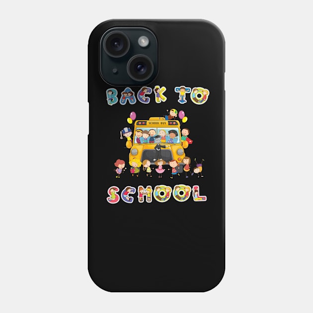 BACK TO SCHOOL Phone Case by The Pharaohs