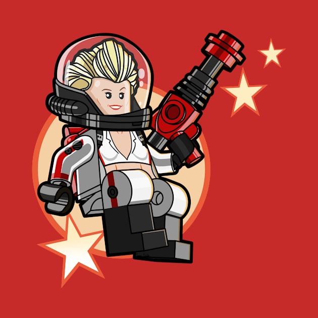 LEGO Nuka Girl by schultzstudio