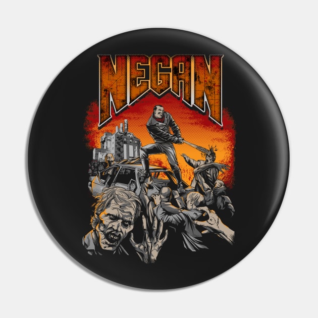 Negan Pin by RedBug01