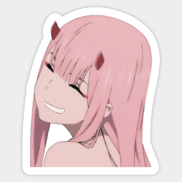 Darling In The Franxx Zero Two Darling In The Franxx Sticker Teepublic