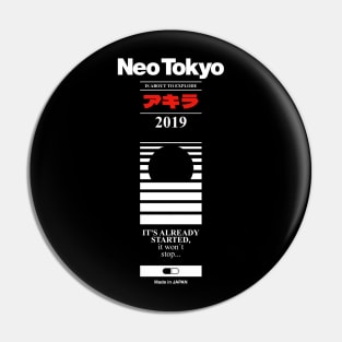 Neo Tokyo 2019 Pin