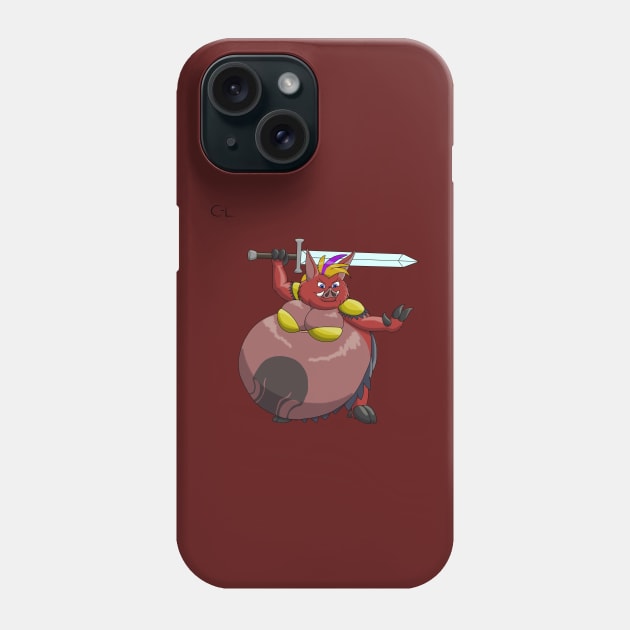 Hel the gladiator orc Phone Case by Cyborg-Lucario