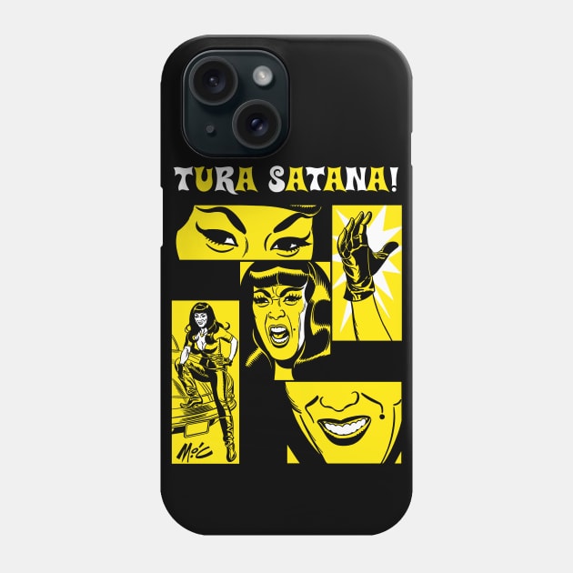 Tura Satana! by Mitch O'Connell Phone Case by Tura Satana Inc