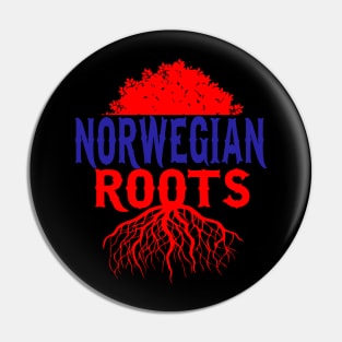 Norwegian Roots - Norway Patriot Gift Pin