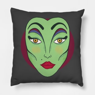 Sexy Witch Makeup Pillow